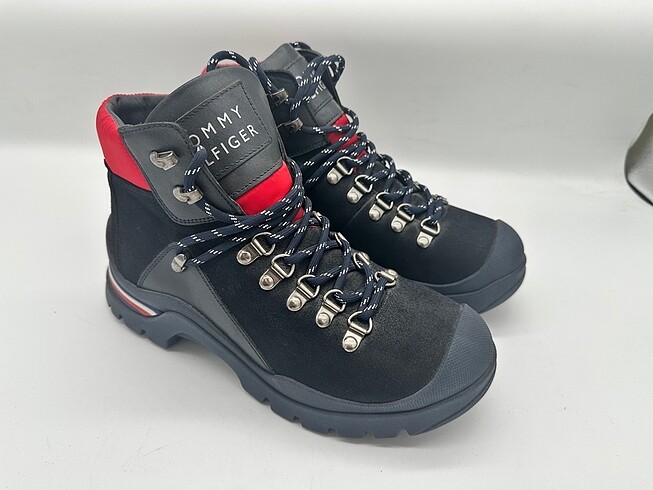 37 Beden lacivert Renk Tommy Hilfiger kadın bot