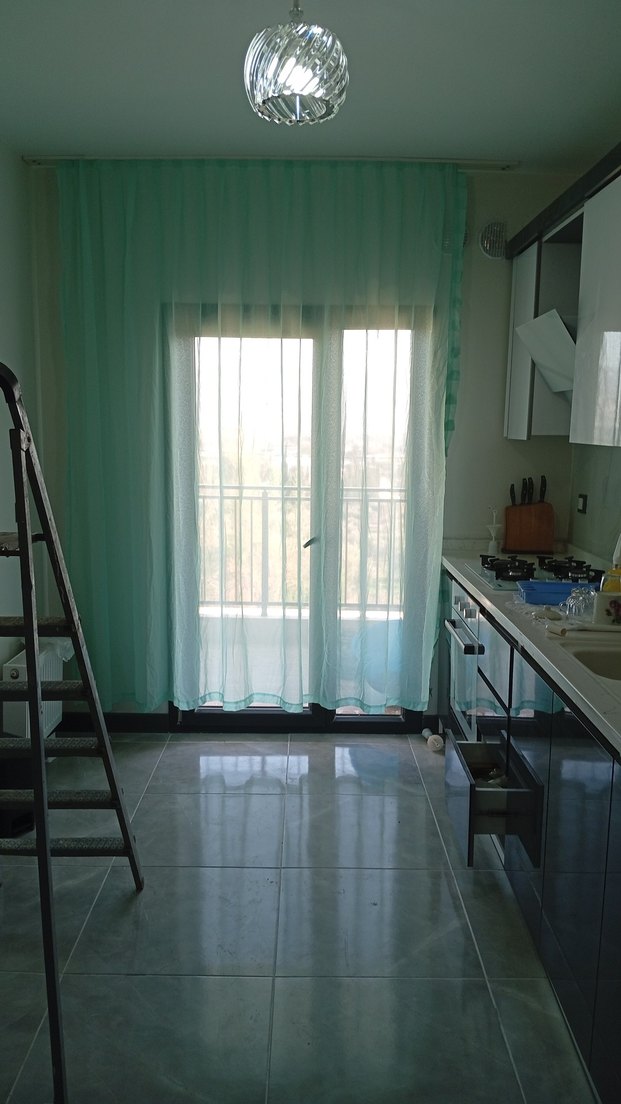 Parlak Yeşil Modern Perde - Görsel 2