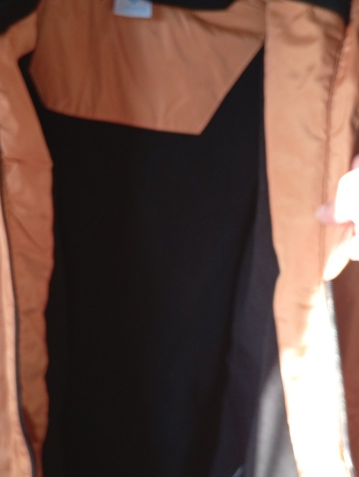 Kadın Parlak Kahverengi Midi Ceket - Görsel 4