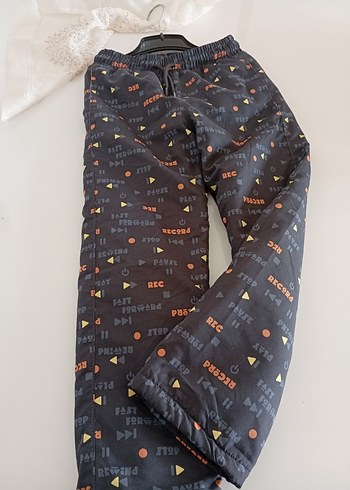 Erkek Çocuk Siyah Baskılı Rahat Eşofman - Görsel 4