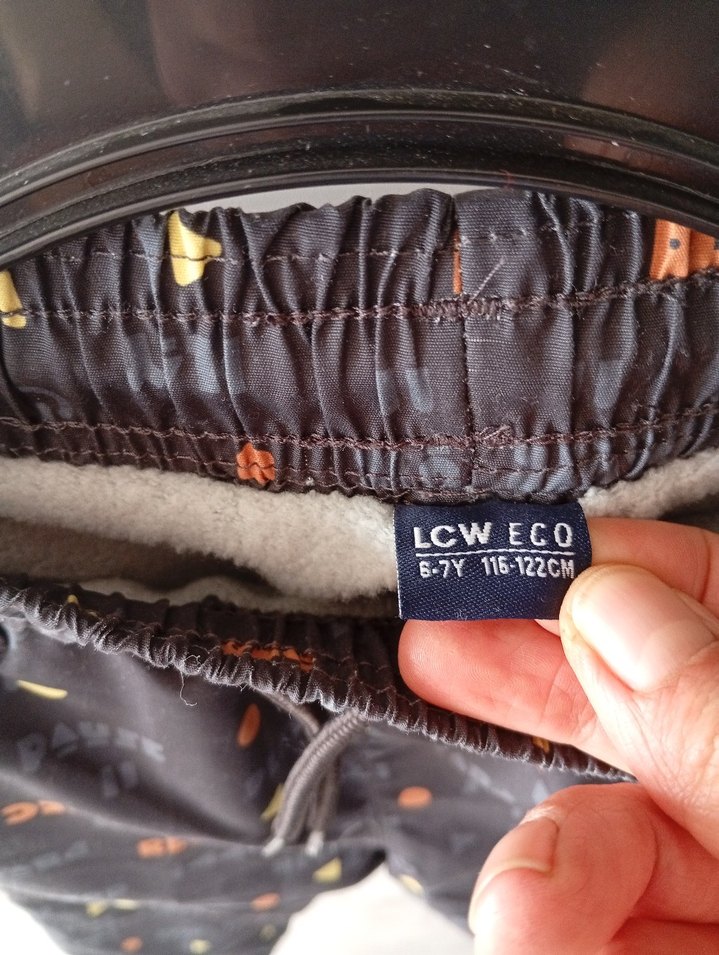 Erkek Çocuk Siyah Baskılı Rahat Eşofman - Görsel 5