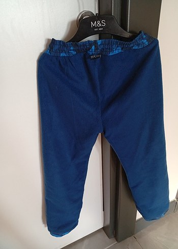 Erkek Çocuk Mavi Kamuflaj Bol Kesim Pantolon - Görsel 6