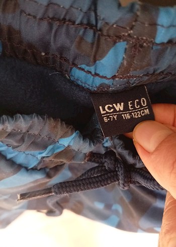 Erkek Çocuk Mavi Kamuflaj Bol Kesim Pantolon - Görsel 2