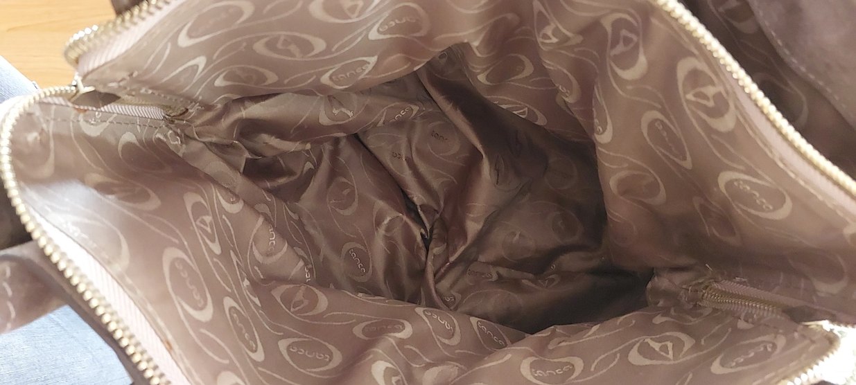 Kahverengi Süet Kadın Çanta - Görsel 5