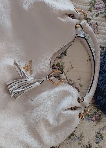 Beyaz Kadın Çanta - Görsel 4