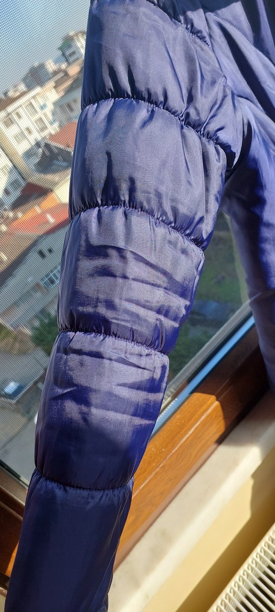 Kaz tüyü mont - Görsel 3