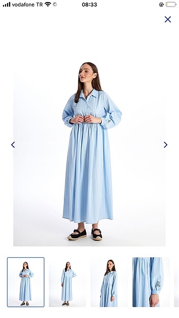 Lc Waikiki tesettür elbise