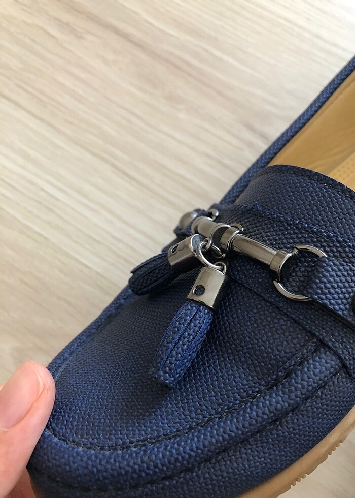 Lacivert babet - Görsel 2