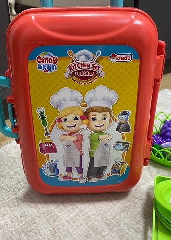 Renkli Mutfak ve Meyve Oyuncak Seti - Görsel 3