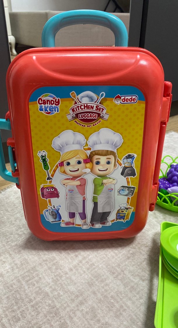 Renkli Mutfak ve Meyve Oyuncak Seti - Görsel 3