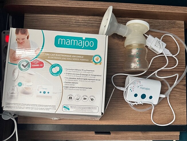 Mamajoo elektronik USB tekli göğüs pompası