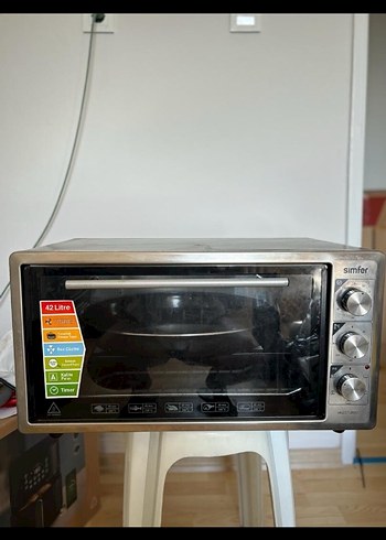 Simfer 42 Litre Gri Mini Fırın