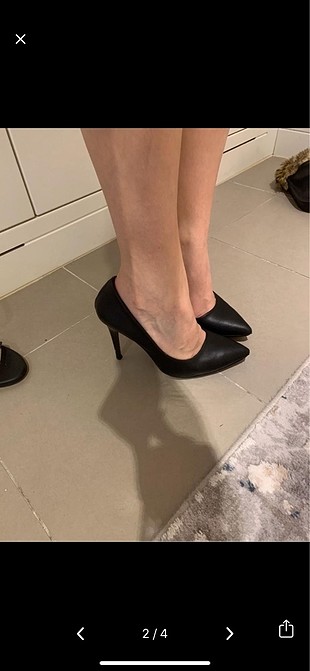 Bambi Siyah stiletto