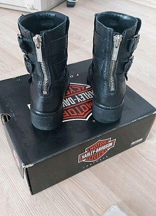 36 Beden siyah Renk Harley Davidson bayan bot