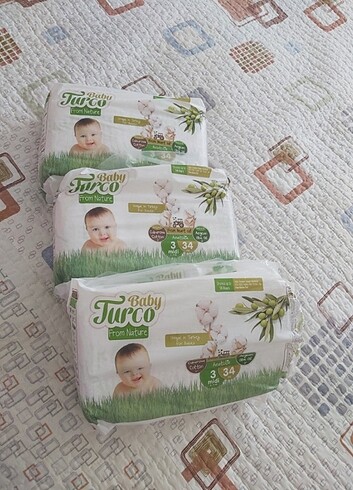 Baby turco 3 numara 3 paket