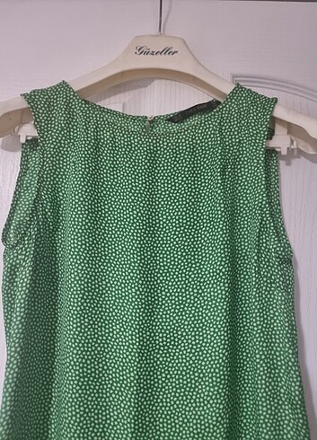 xs Beden Zara saten elbise