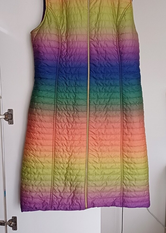 Uzun şişme yelek - Görsel 2