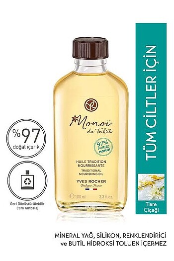 YVES ROCHER MONOİ SAÇ VE VÜCUT YAĞI