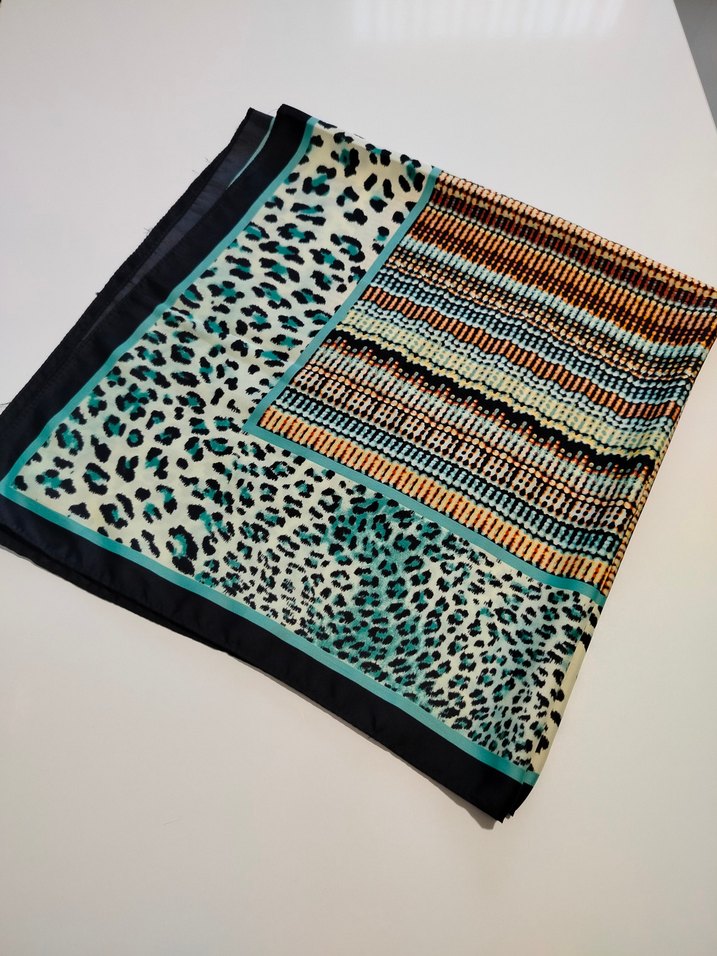 Renkli Bohem Kadın Eşarp - Görsel 3