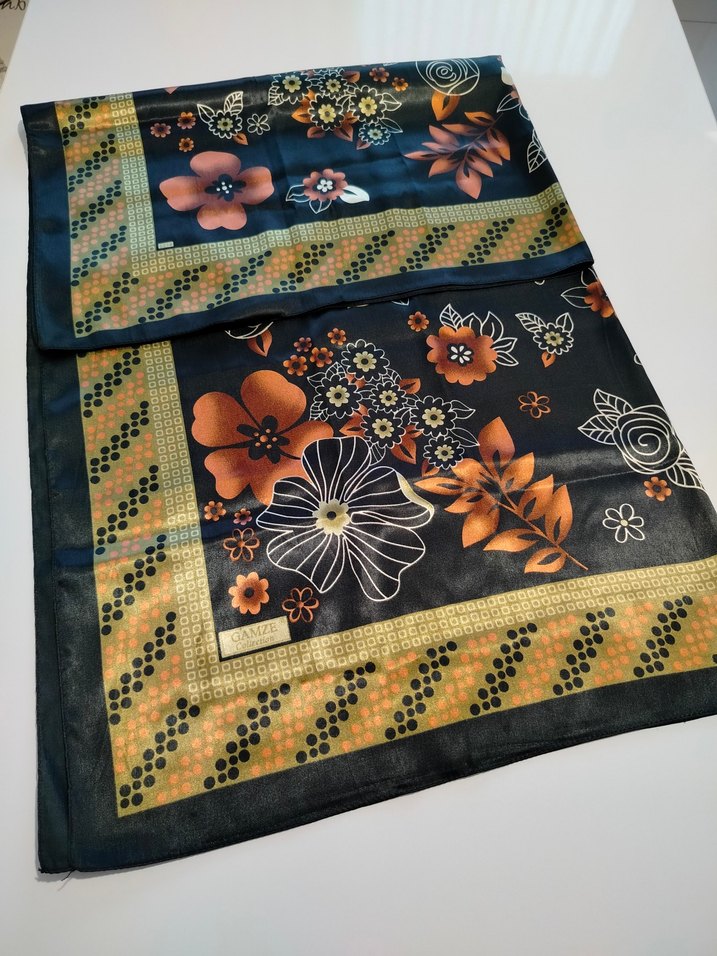 Bohem Çok Renkli Kadın Eşarp - Görsel 2