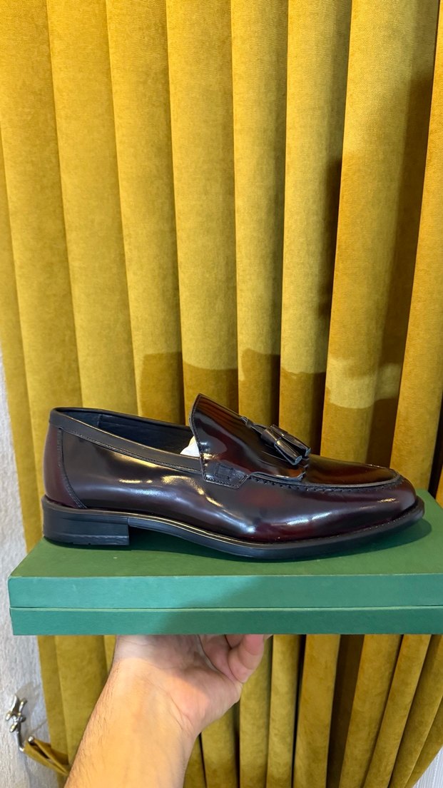 Klasik Siyah Erkek Ayakkabı Tokalı - Görsel 5