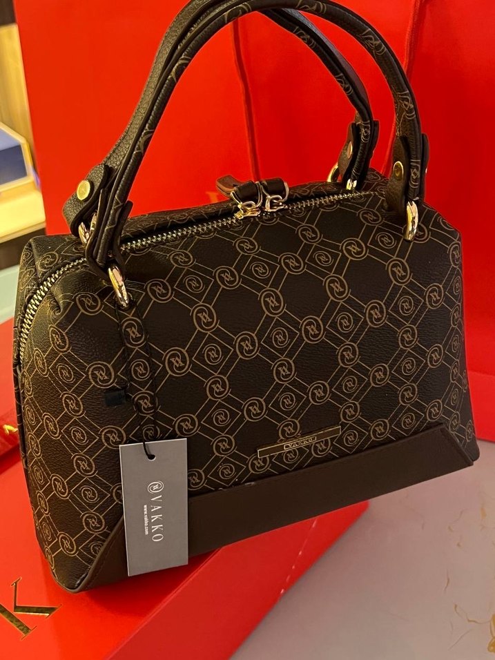 Klasik Beyaz Deri Kadın Çanta - Görsel 5