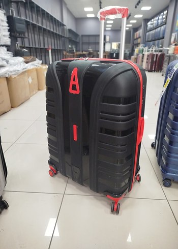 Gri Erkek Seyahat Valizi 3 lü set valiz - Görsel 2