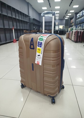 Gri Erkek Seyahat Valizi 3 lü set valiz - Görsel 6