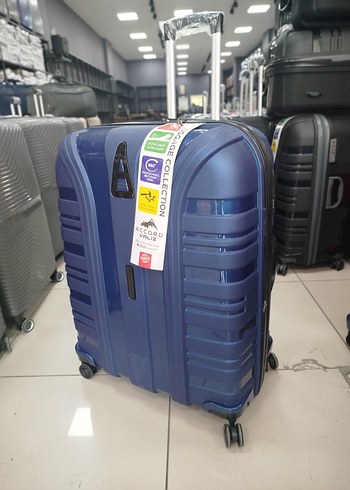 Gri Erkek Seyahat Valizi 3 lü set valiz - Görsel 12