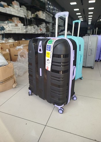 Gri Erkek Seyahat Valizi 3 lü set valiz - Görsel 15