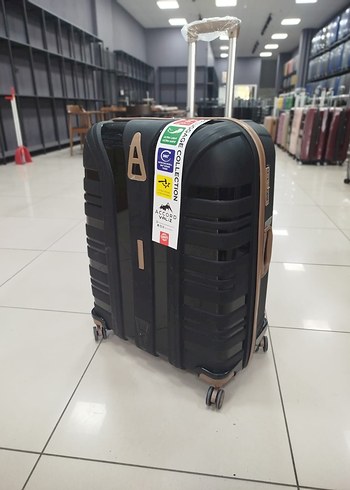 Gri Erkek Seyahat Valizi 3 lü set valiz - Görsel 20