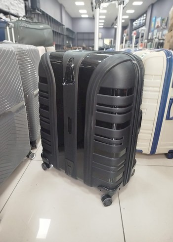 Gri Erkek Seyahat Valizi 3 lü set valiz - Görsel 9