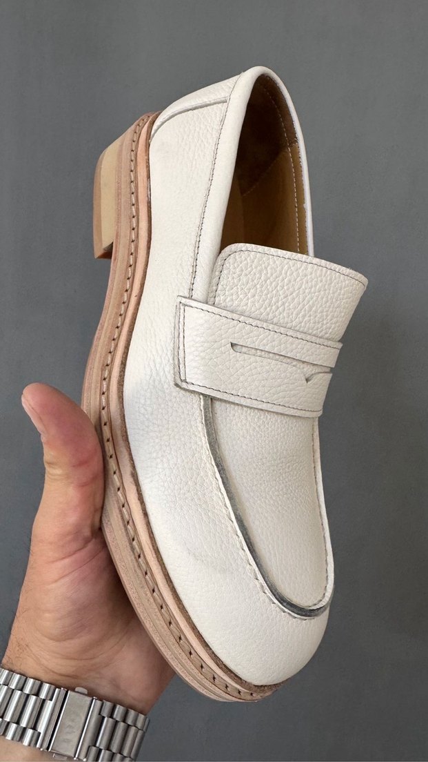 Kahverengi Süet Tokalı Kadın Loafer - Görsel 4