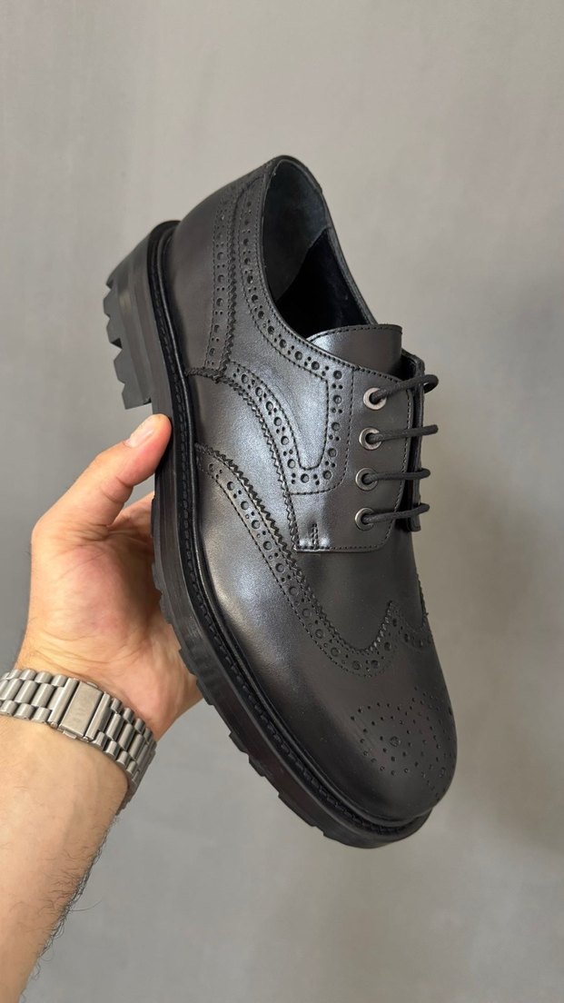 Kahverengi Süet Tokalı Kadın Loafer - Görsel 3