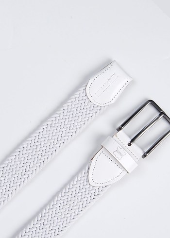 Örgü Desenli Erkek Kemer  Kahverengi Tonlar erkek - Görsel 4