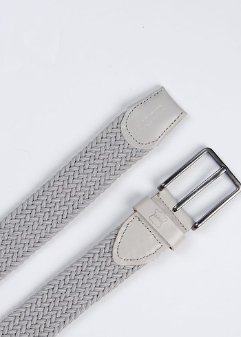 Örgü Desenli Erkek Kemer  Kahverengi Tonlar erkek - Görsel 8