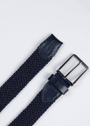 Örgü Desenli Erkek Kemer  Kahverengi Tonlar erkek - Görsel 5