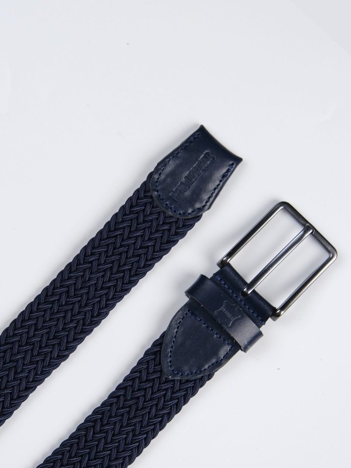 Örgü Desenli Erkek Kemer  Kahverengi Tonlar erkek - Görsel 3