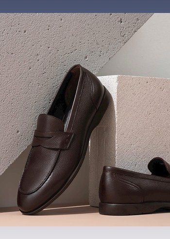 Şişme Tabanlı Erkek Beyaz Spor Ayakkabı iç dış deri - Görsel 15