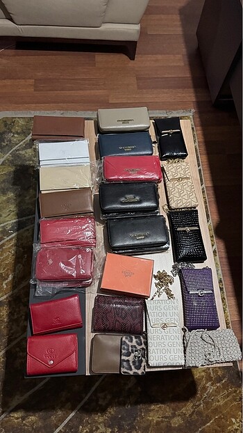 Marka bay bayan cüzdan çanta - Görsel 6