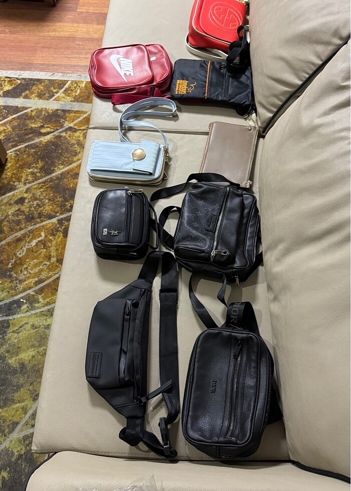 Marka bay bayan cüzdan çanta - Görsel 4