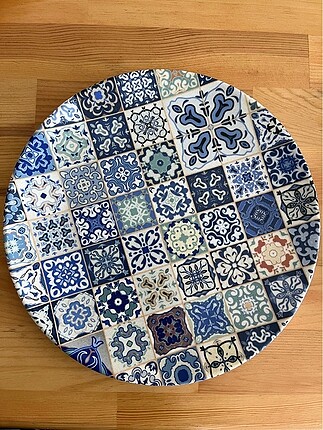Keramika 25 cm yemek tabağı