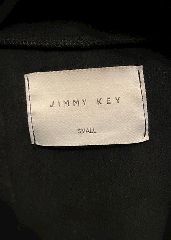 Siyah süet ceket dökümlü yaka çapraz fermuarlı - Görsel 5