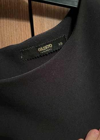 Siyah kısa Ofis Elbisesi - Görsel 5