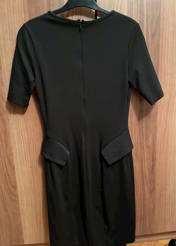 Siyah Kadın Midi Kalem Elbise - Görsel 5