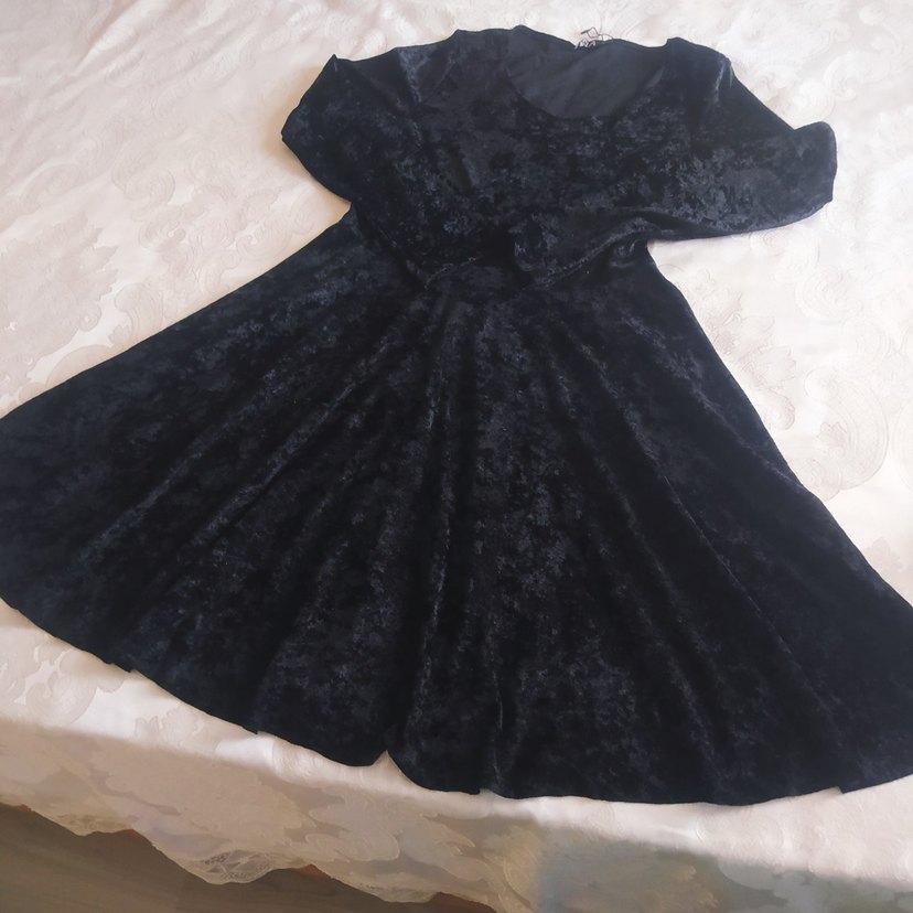 S Uzun Kollu  Elbise - Görsel 3