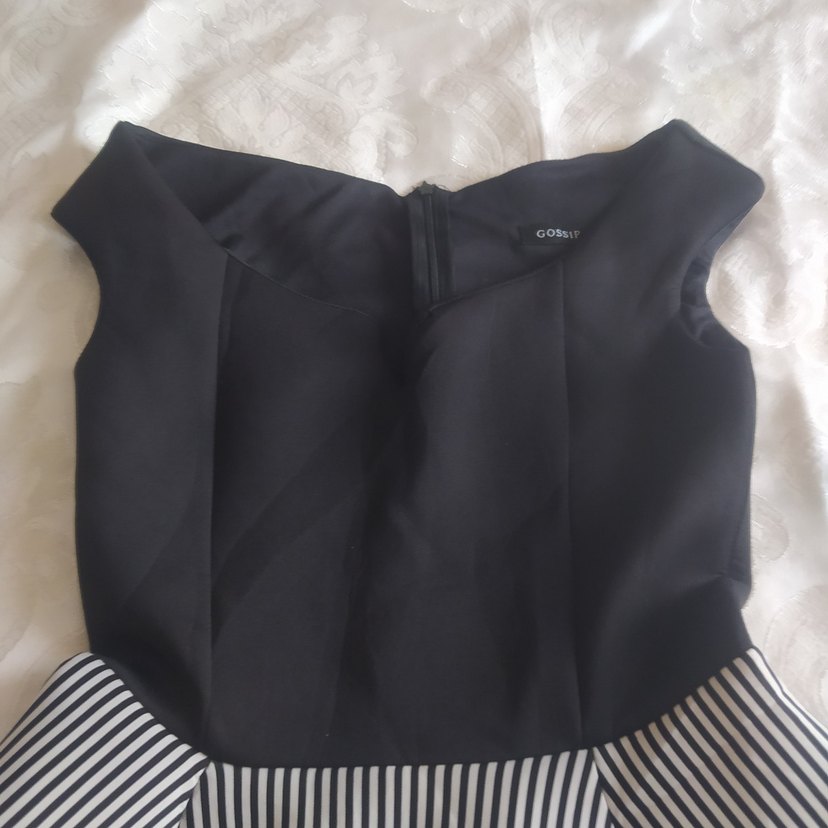 Zebra Desenli  Elbise - Görsel 4