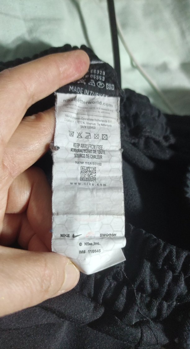 Nike Siyah S beden Fermuarlı Erkek Eşofman Altı - Görsel 5