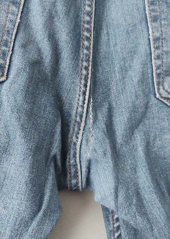 Erkek Mavi Denim Regular Fit Kot Pantolon - Görsel 5