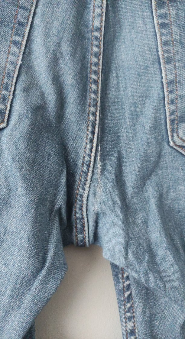 Erkek Mavi Denim Regular Fit Kot Pantolon - Görsel 5